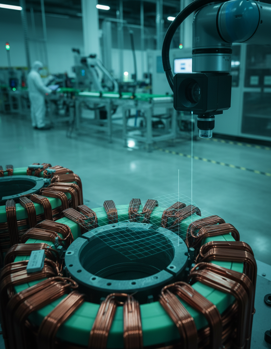 Transformer manufacturing floor