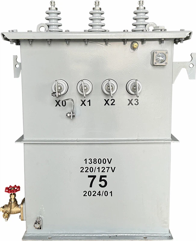 Three Phase Pole Mounted Transformer